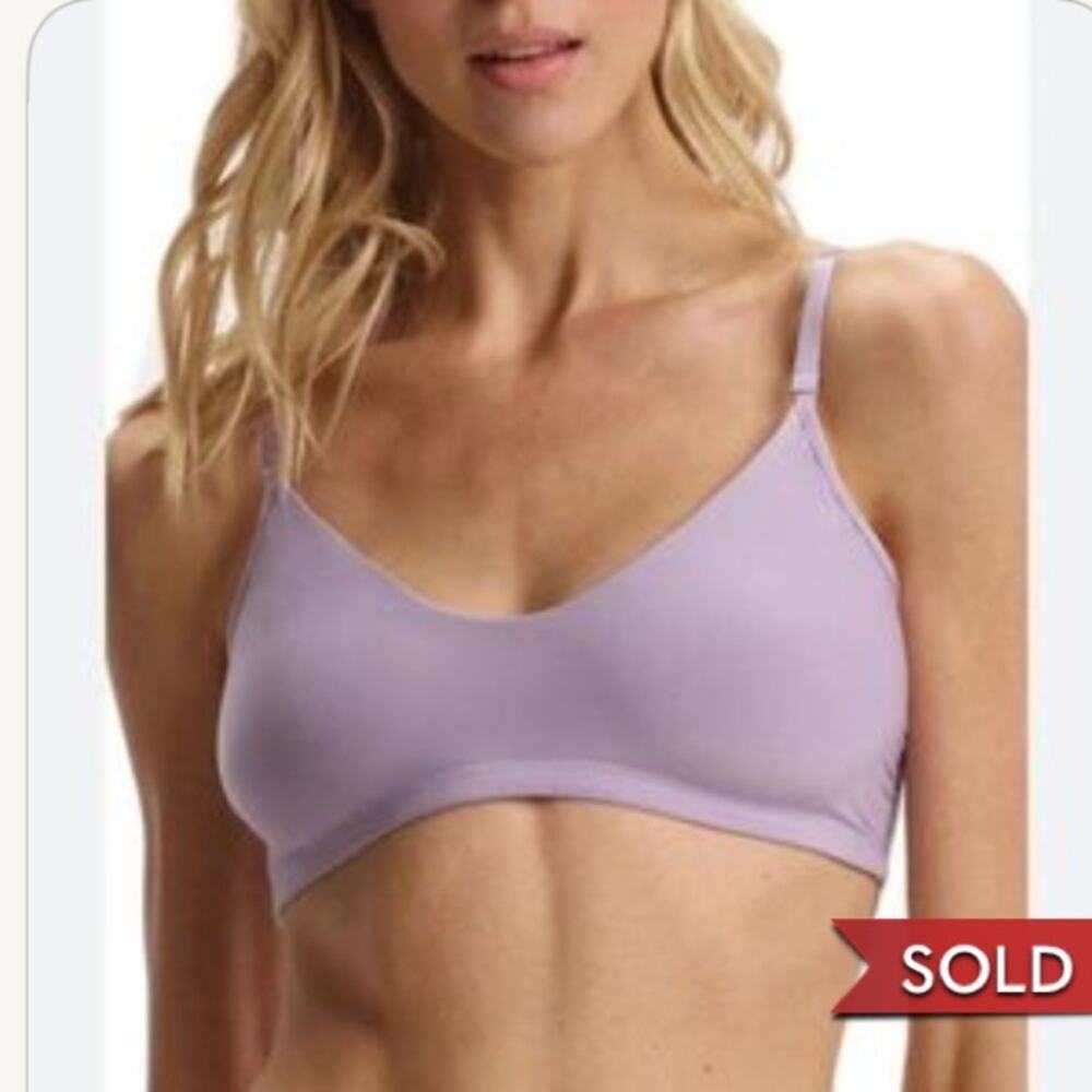 Commando Butter Bralette Lilac Bra‎ Size Small New
